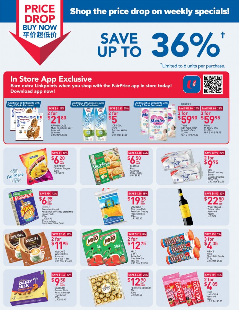 NTUC FairPrice Singapore Your Weekly Saver Promotions 13-19 Oct 2022 | Why Not Deals