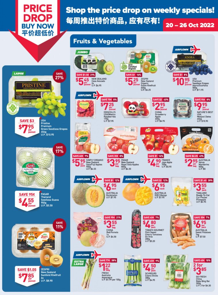 NTUC FairPrice Singapore Your Weekly Saver Promotions 20-26 Oct 2022 | Why Not Deals 9