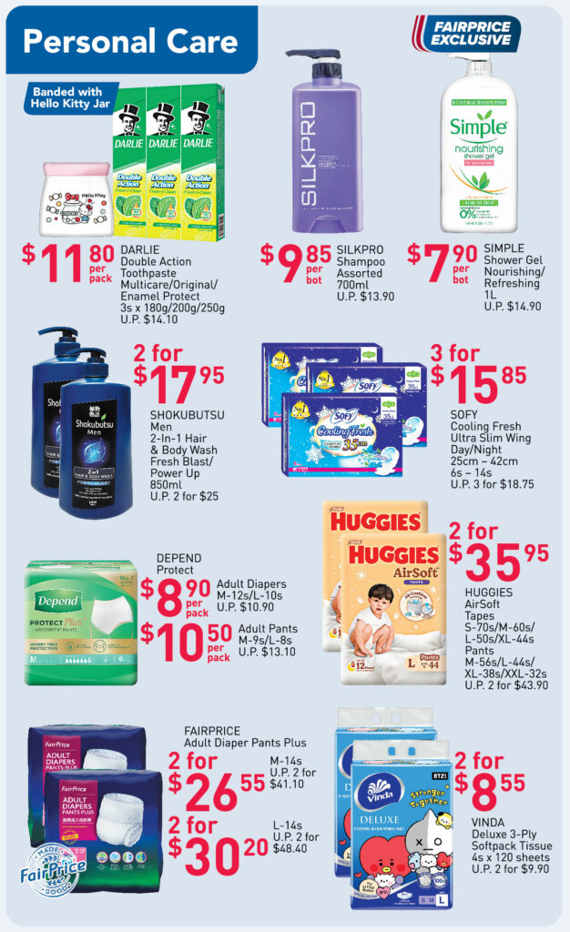 NTUC FairPrice Singapore Your Weekly Saver Promotions 20-26 Oct 2022 | Why Not Deals 6