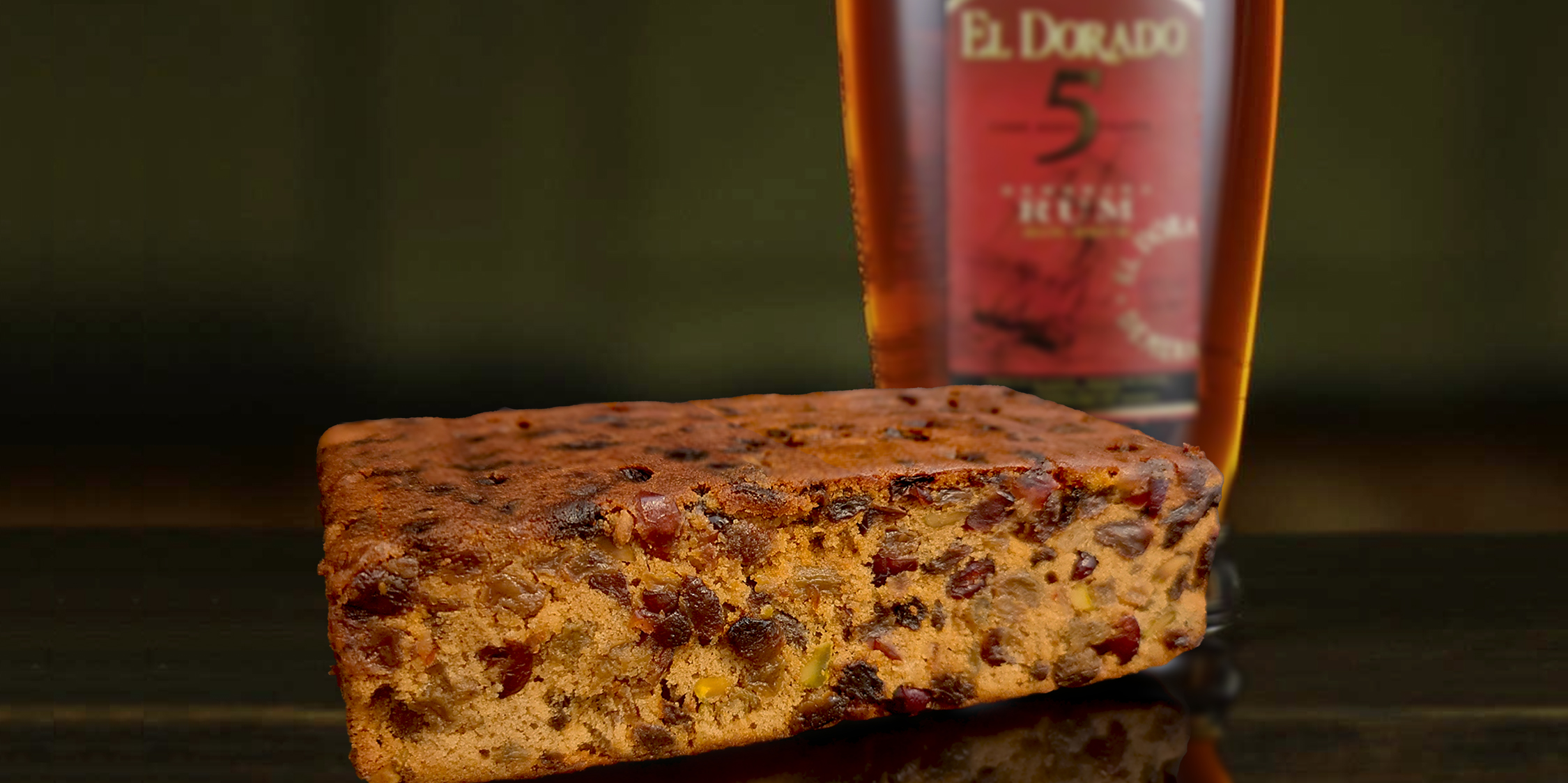 El Dorado 5 Years Old Rum Christmas Fruit Cake