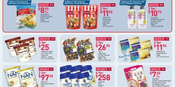 NTUC FairPrice Your Weekly Saver Promotions 24-30 Nov 2022