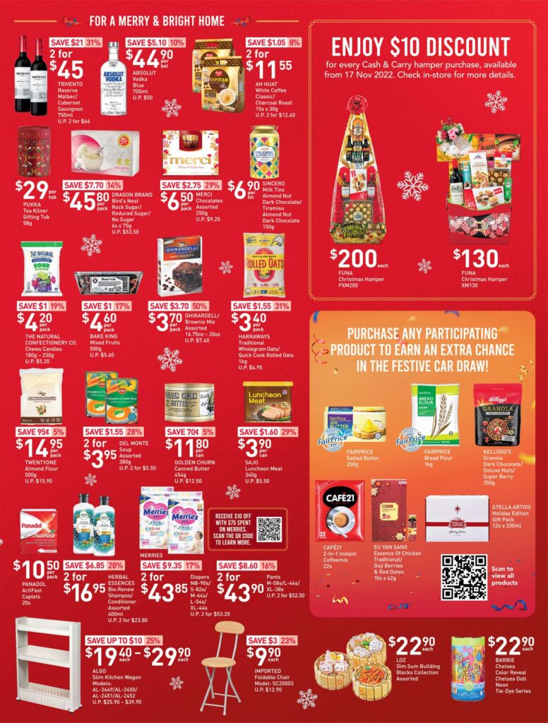 NTUC FairPrice Singapore Your Weekly Saver Promotions 1-7 Dec 2022 | Why Not Deals 11