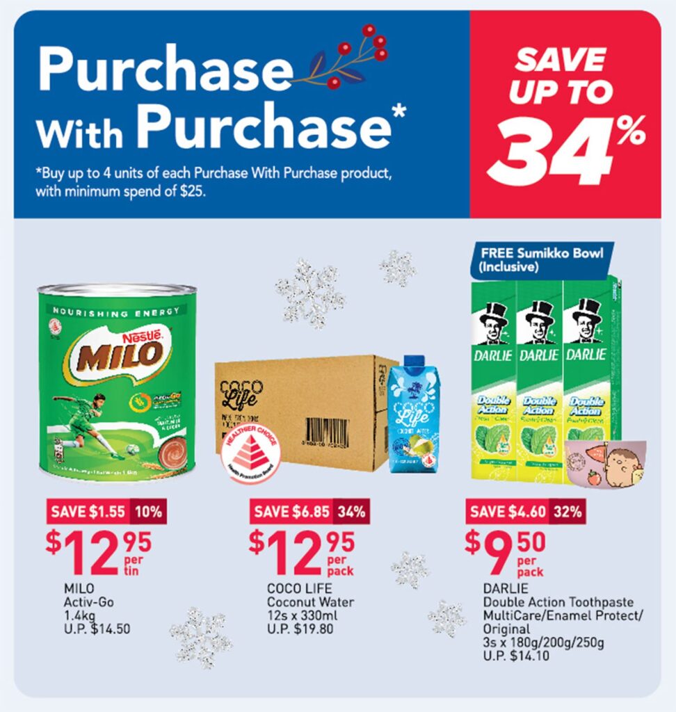 NTUC FairPrice Singapore Your Weekly Saver Promotions 1-7 Dec 2022 | Why Not Deals 3