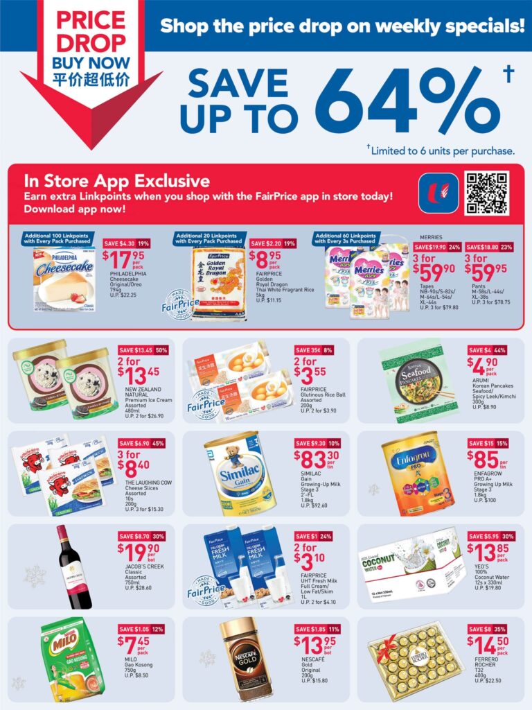 NTUC FairPrice Your Weekly Saver Promotions 8-14 Dec 2022 | Why Not Deals