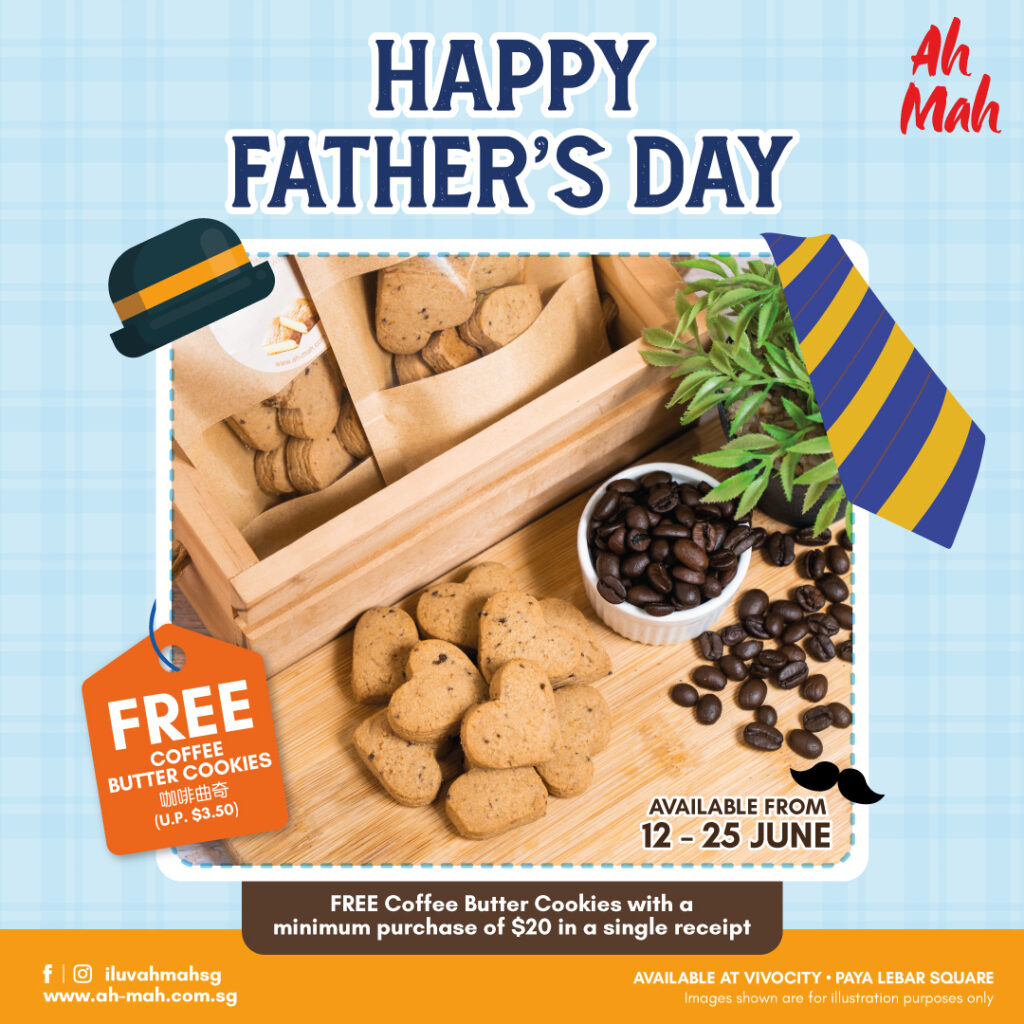 FREE Coffee Butter Cookies at Ah Mah Homemade Cake (12 – 25 June 2023) | Why Not Deals