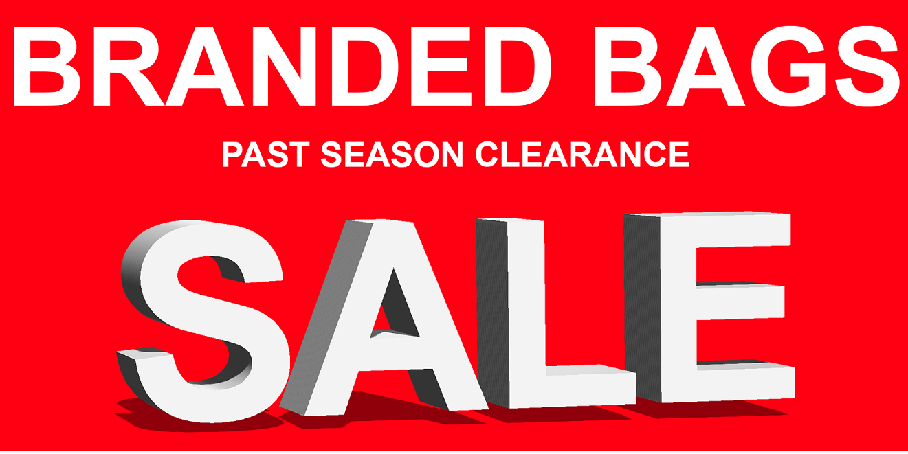 Branded Bag Sale! 100% Authentic Past Season Branded Bags at Discounts Upto 75%, 19 August Only!