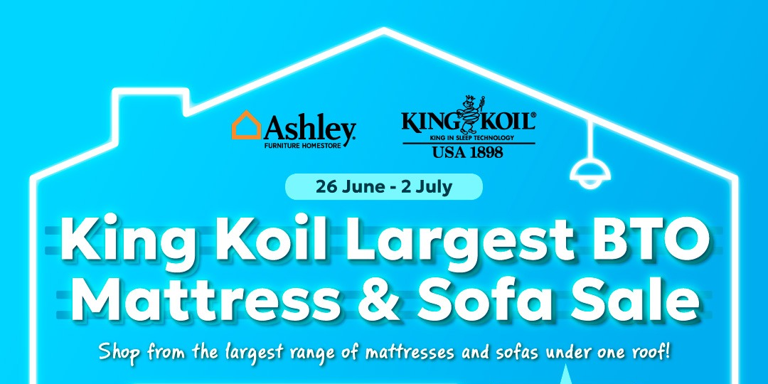 King Koil Largest BTO Mattress & Sofa Sale
