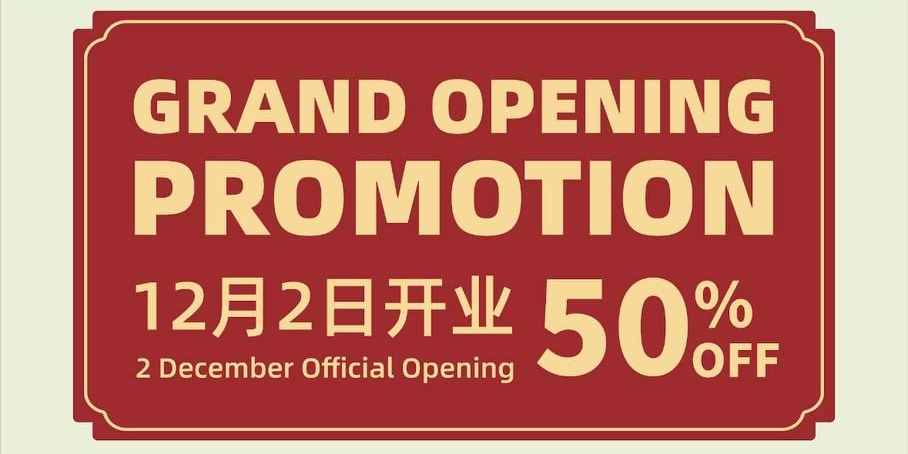 Enjoy Up To 50% Off At Nong Geng Ji’s 2nd Outlet Opening At VivoCity from 2 – 8 Dec, Amidst The Echo
