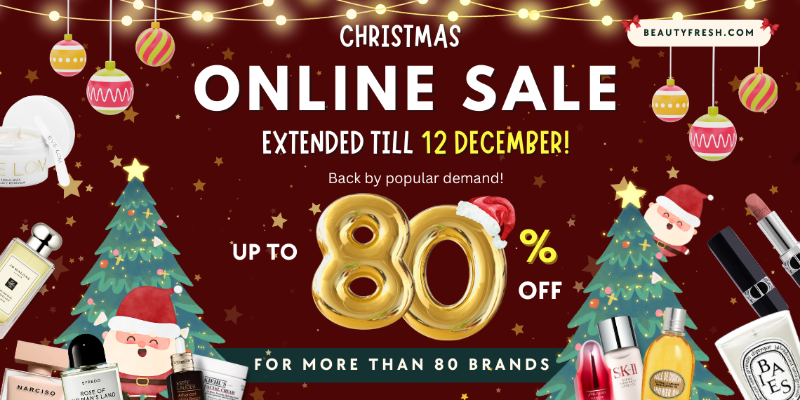 [EXTENDED] Beauty Fresh Online Christmas Warehouse Sale