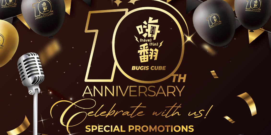 Celebrate 10 Years of Fun at HaveFun Bugis Cube with Champagne Cheers and $888 VIP Wins!
