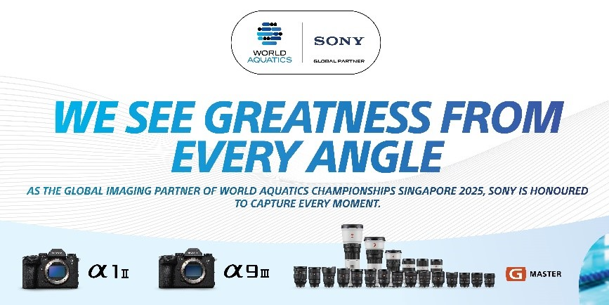 Sony Co-creates Kando Moments at World Aquatics Championships Singapore 2025