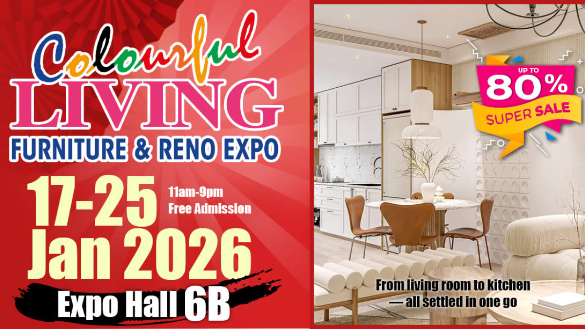 Colourful Living Furniture & Reno Expo 2026 at Singapore Expo